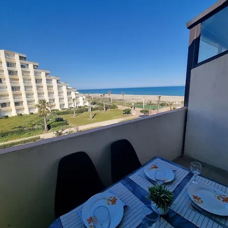 Front De Mer, Clim, Vue Magnifique, Appt 5 Couchages, Secteur Lydia Grande Apartamento